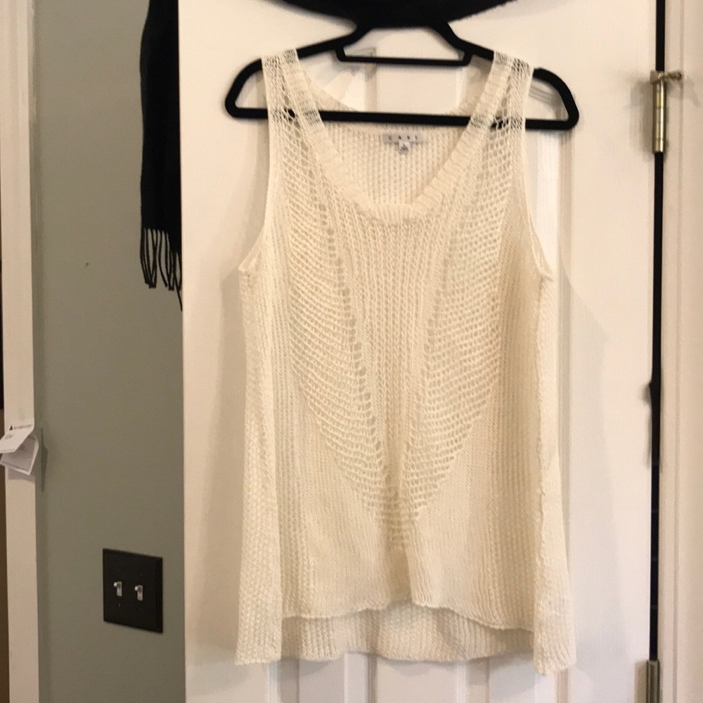 CAbi sheer sweater!